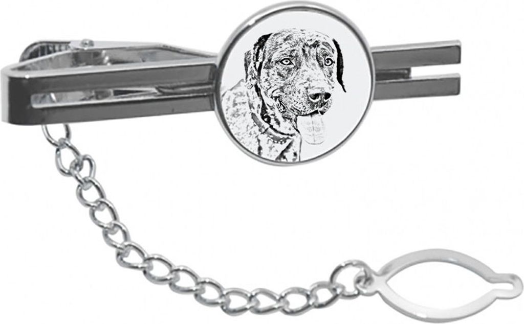 Catahoula Leopard Dog, Catahoula Cur - Krawattenklammer mit Hund, personalisierter Krawattenclip, einzigartiges Geschenk für Männer von der Marke...