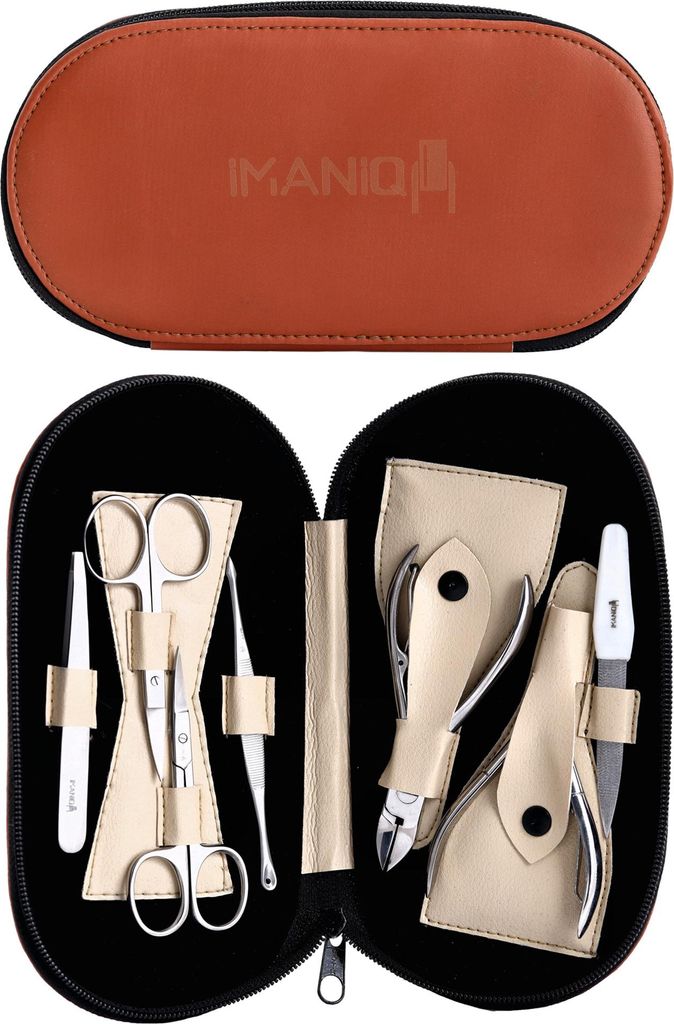 Set cosmetico per manicure pedicure pinzette taglierina Immagine del prodotto 