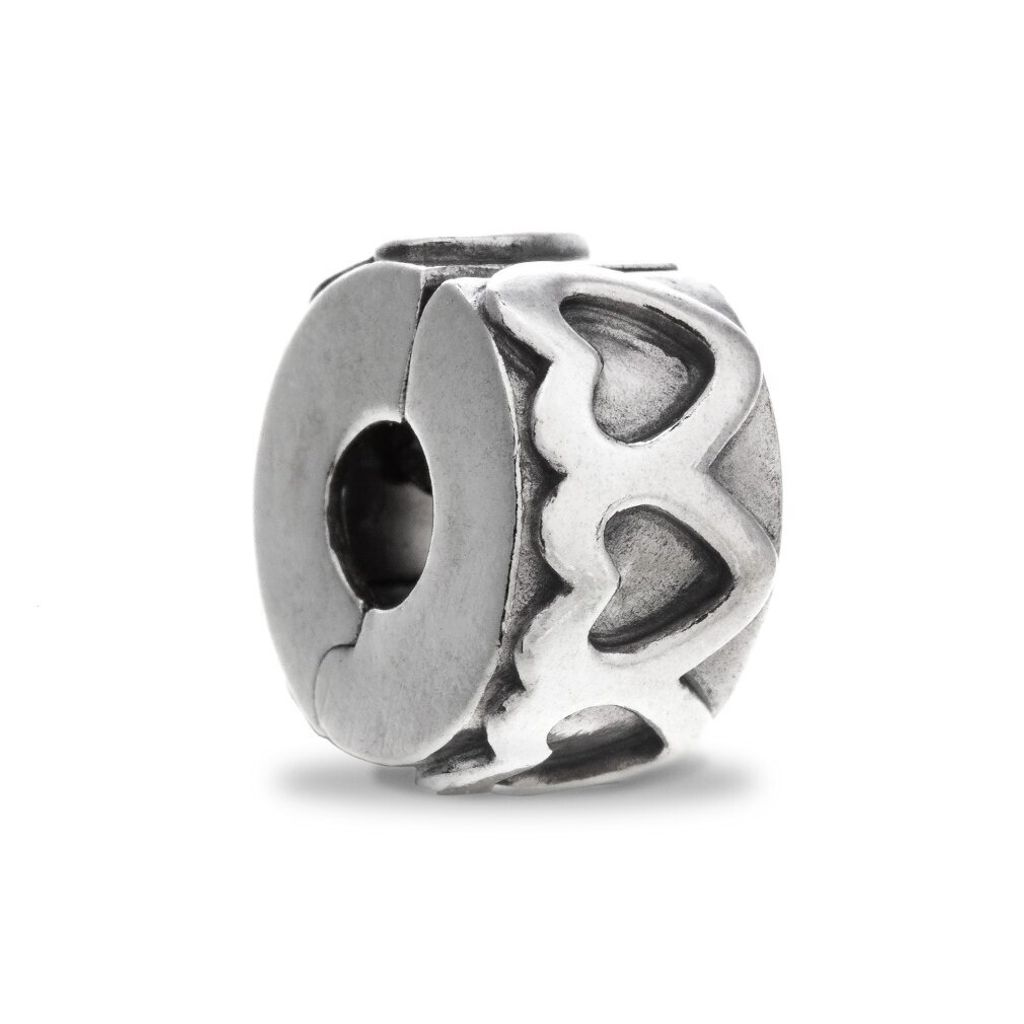 Pandora Moments Gereihte Herzen Clip Sterling Silber 791978 Produktbild 