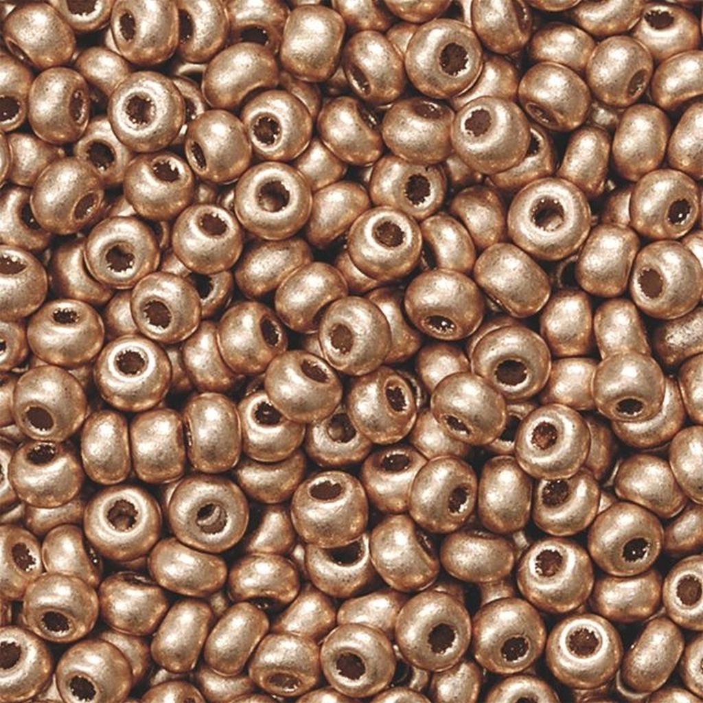 Rocailles 2,5 mm rotgold VE=6x13g