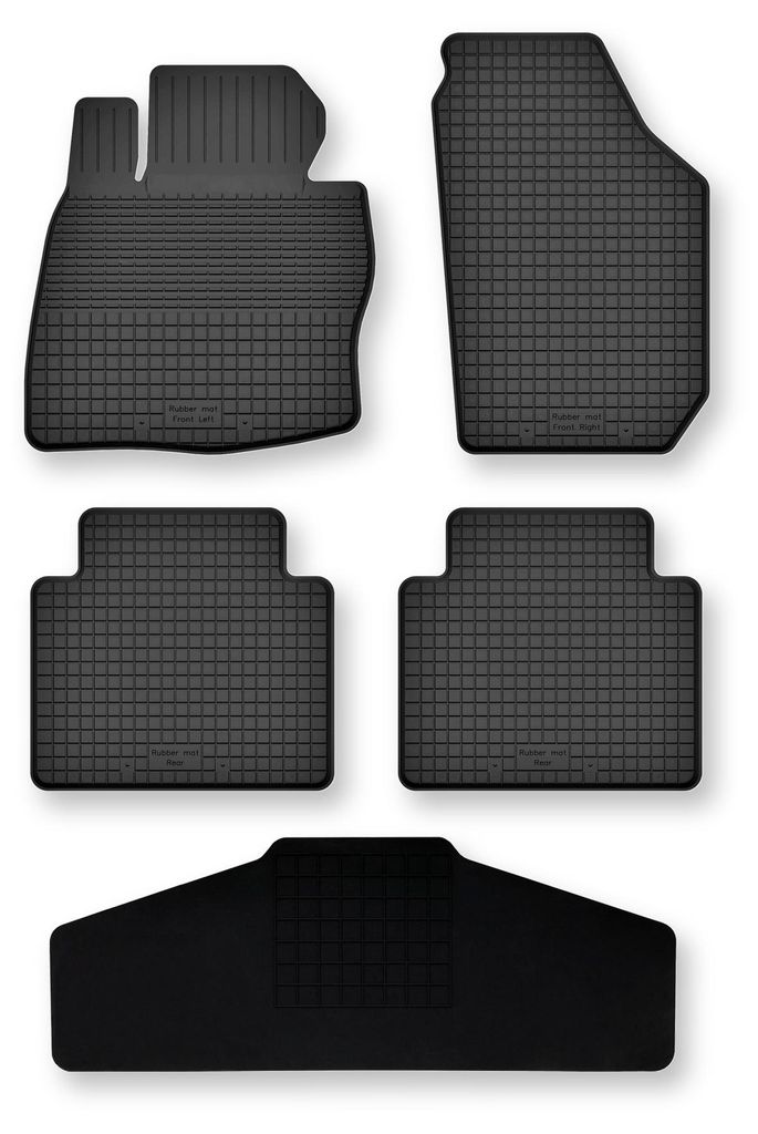 Tapis de sol en caoutchouc + tunnel pour Honda Jazz IV Image du produit 