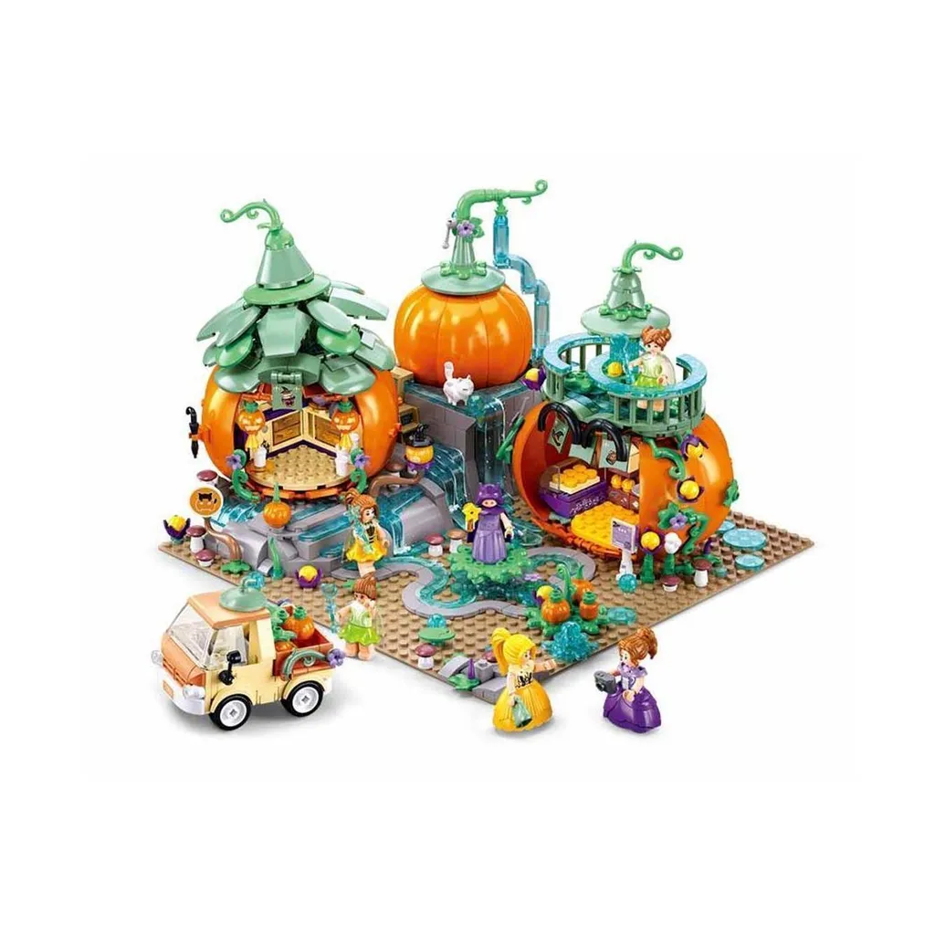 Sluban Girls Dream M38-B1177 Village Magique de Citrouilles Jouet