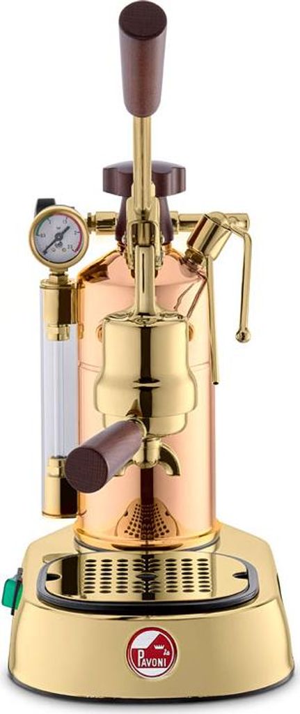Profesionálny pákový espresso stroj La Pavoni – Rame Gold Obrázok produktu 