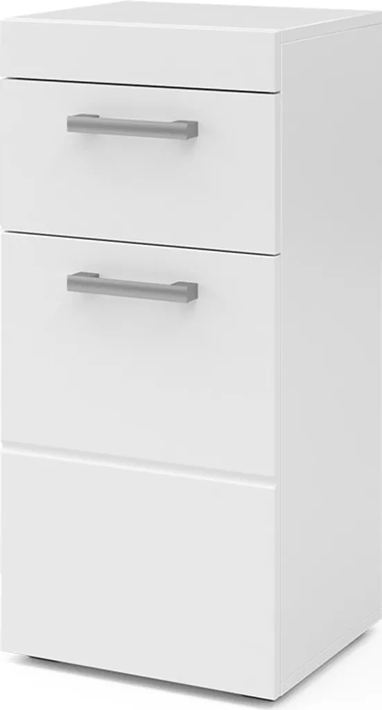 Vicco mobiletto bagno Luna, 37 x 79 cm, Bianco