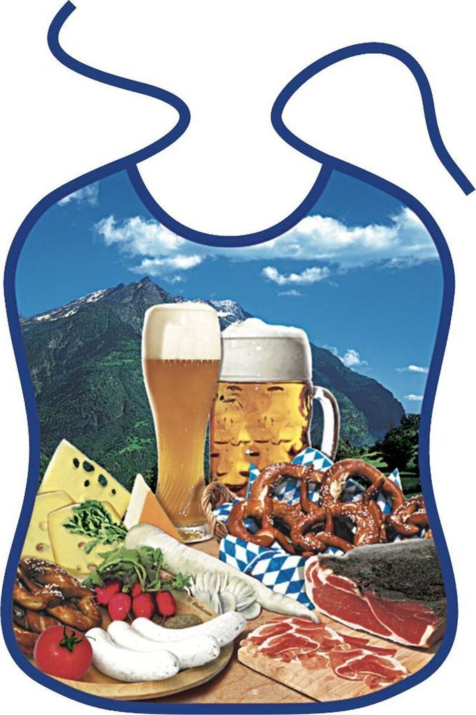 Erwachsenen Latz zünftige Brotzeit Partygag Geburtstag Geschenk JGA