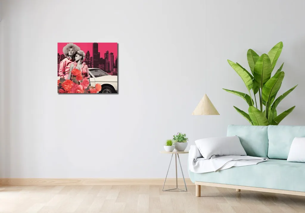 Déesses métropolitaines : Image 60x50 cm Haute Définition Style Urbain