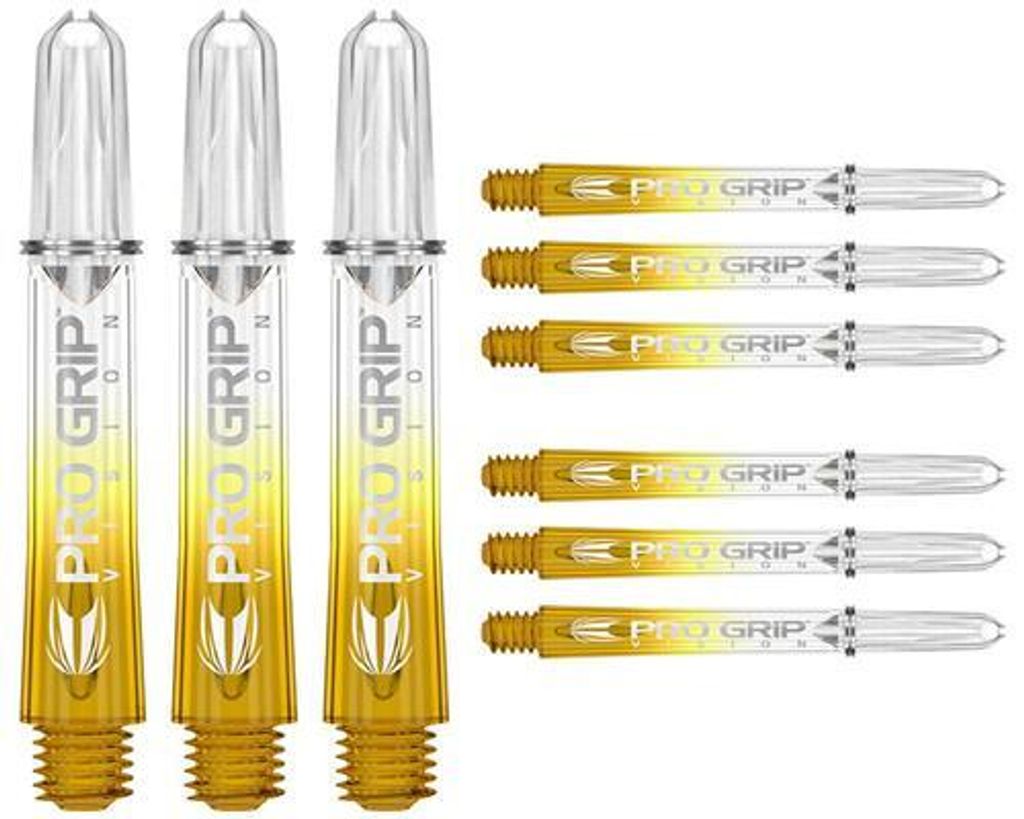 Target - Pro Grip Vision 3er Set - Shaft Yellow Medium = 48mm