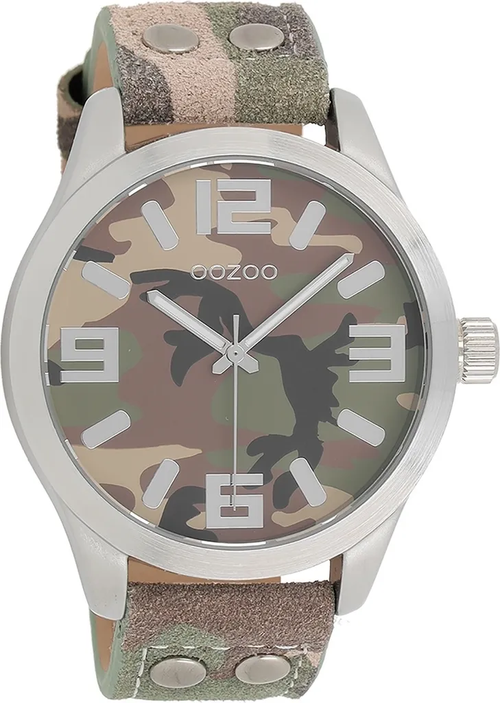 Montre Oozoo UOC1066A : Style et Confort avec son Bracelet Cuir Souple