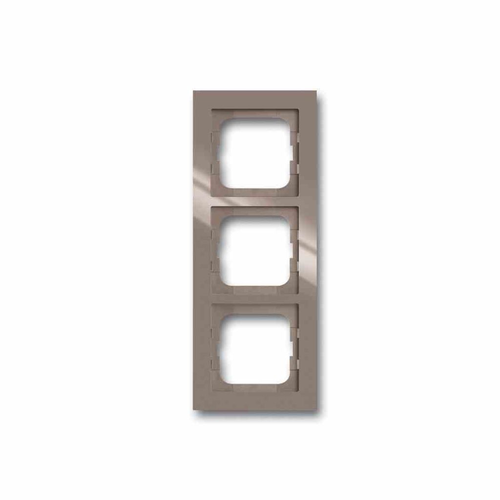 BJ axcent Rahmen 3-fach 1723-291 entree-grau