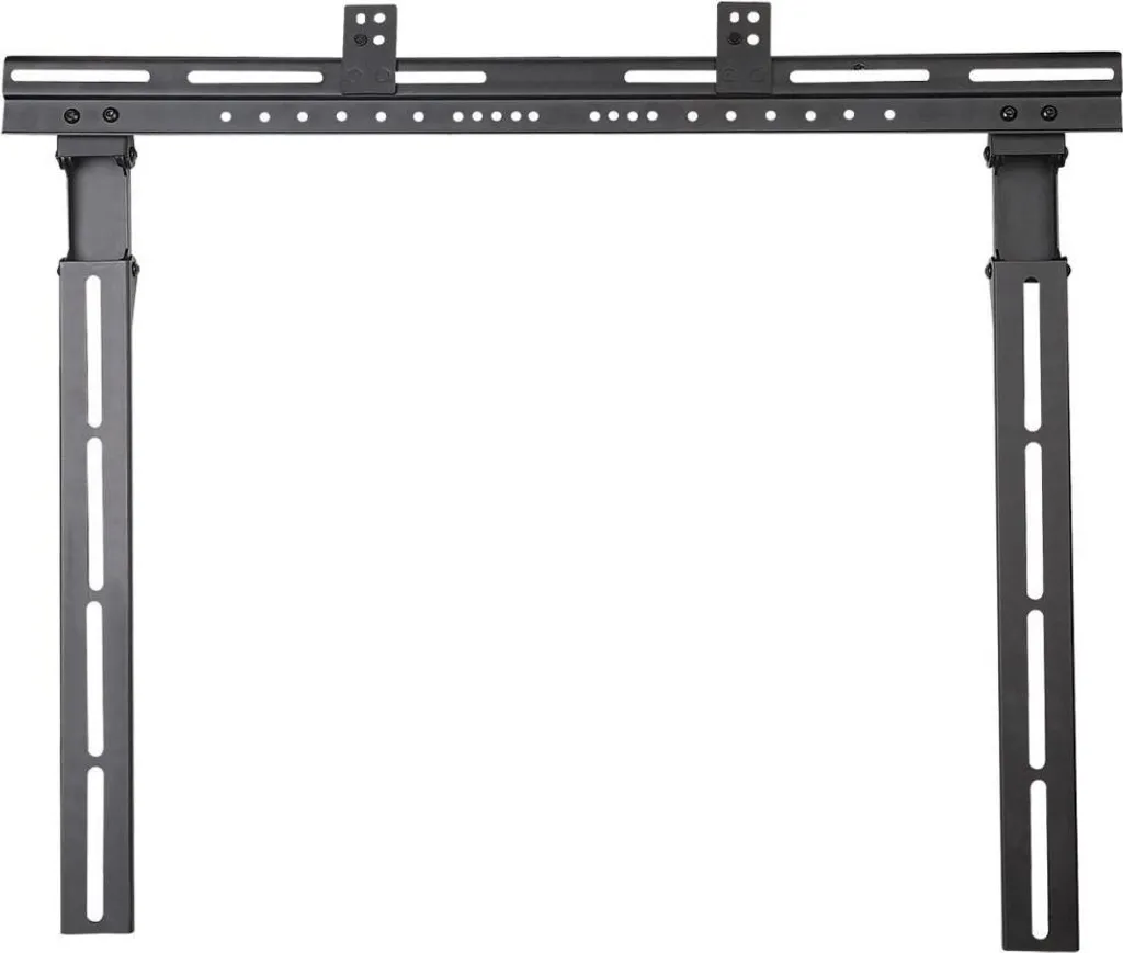 Techly support barre de son universel TV noir fixation réglable robuste