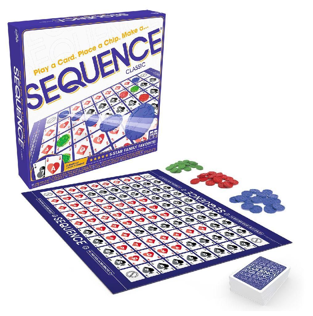 van der Meulen gioco da tavolo Sequence Gioco di carte Immagine del prodotto 