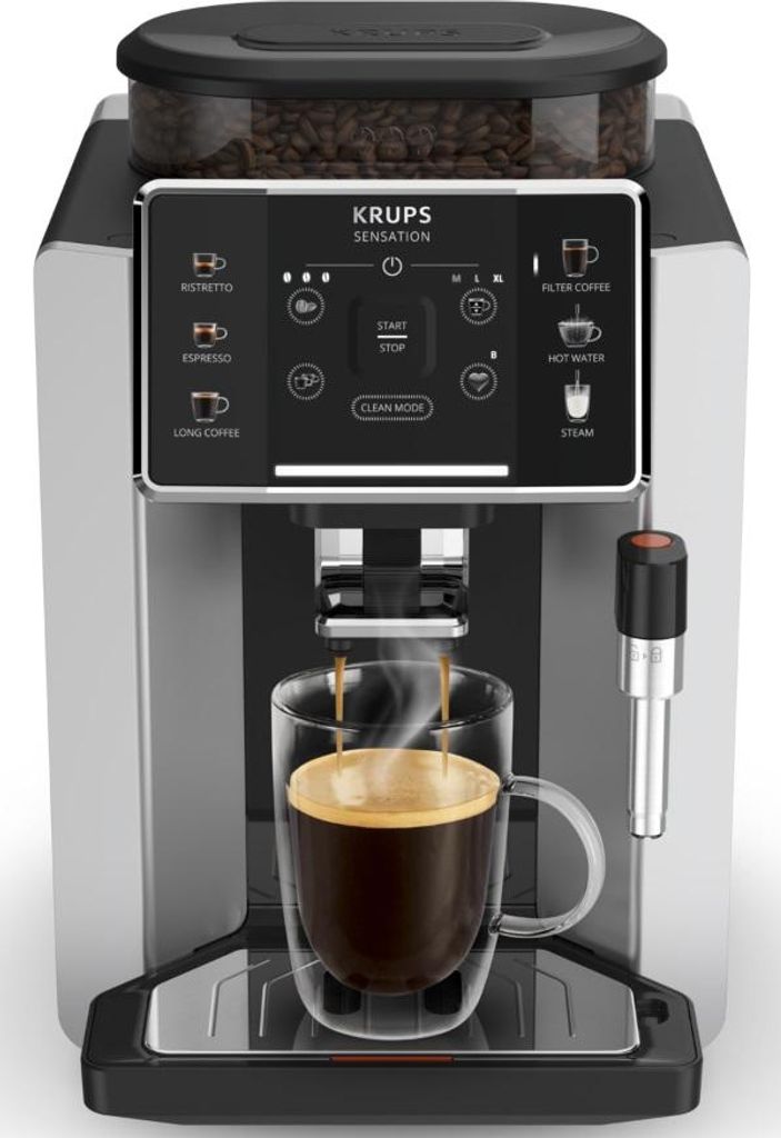 Macchina da caffè da 15 bar, grigio/nero Krups EA910E10 Immagine del prodotto 