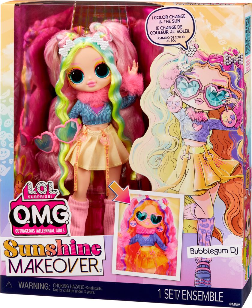 L.O.L. Surprise OMG Sunshine Makeover. Bubblegum DJ Produktbild 12