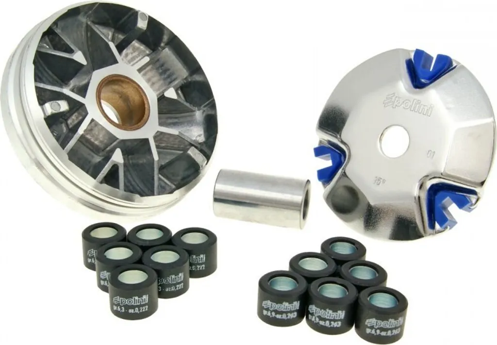 Variateur Polini Hi-Speed Haute Performance - Galets et Ressort Inclus