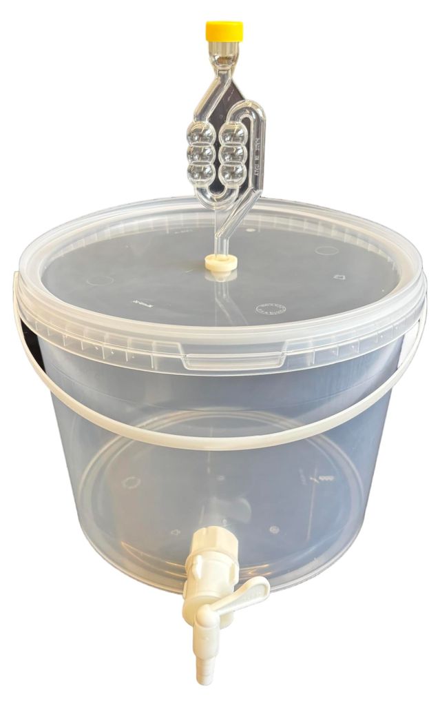 SILPLAST Kompletter Gärbehälter Set 10L Gäreimer mit Produktbild 