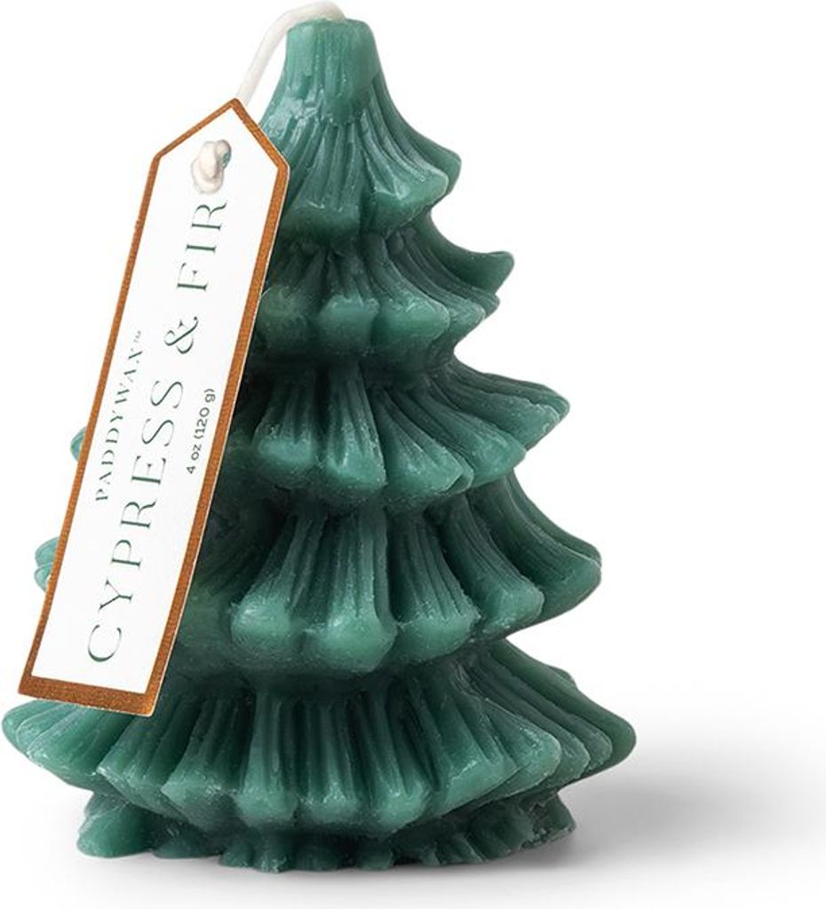Weihnachtskerze mit kurzem Baumduft
