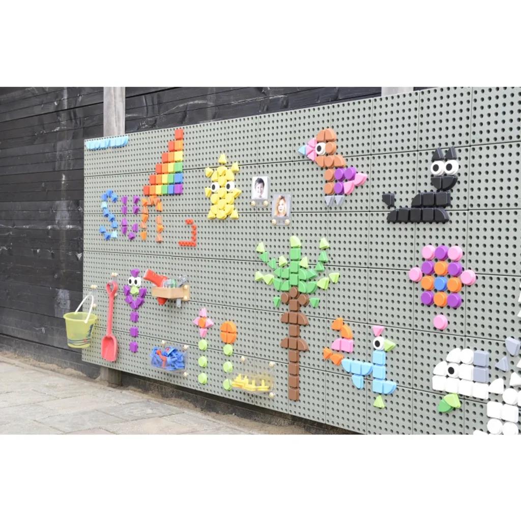 Chevilles Géométriques Masterkidz : Accessoire de Jeu Mural Educatif - 14