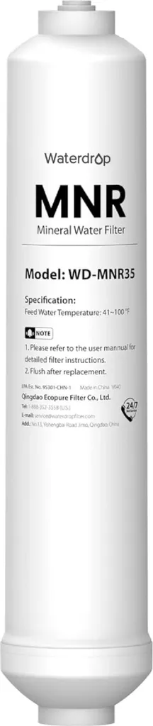 Améliorer le Goût de l'Eau Osmosée avec le Filtre Reminéralisant en Ligne