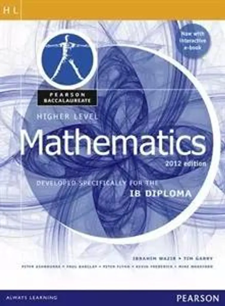 Maîtriser les Maths HL IB : Pearson 2e Édition avec Ebook Interactif