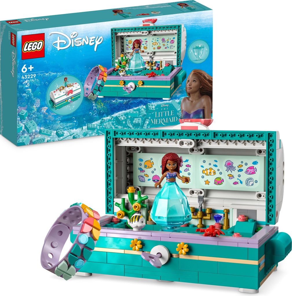LEGO 43229 Disney Princess Arielles Schatztruhe, die kleine Produktbild