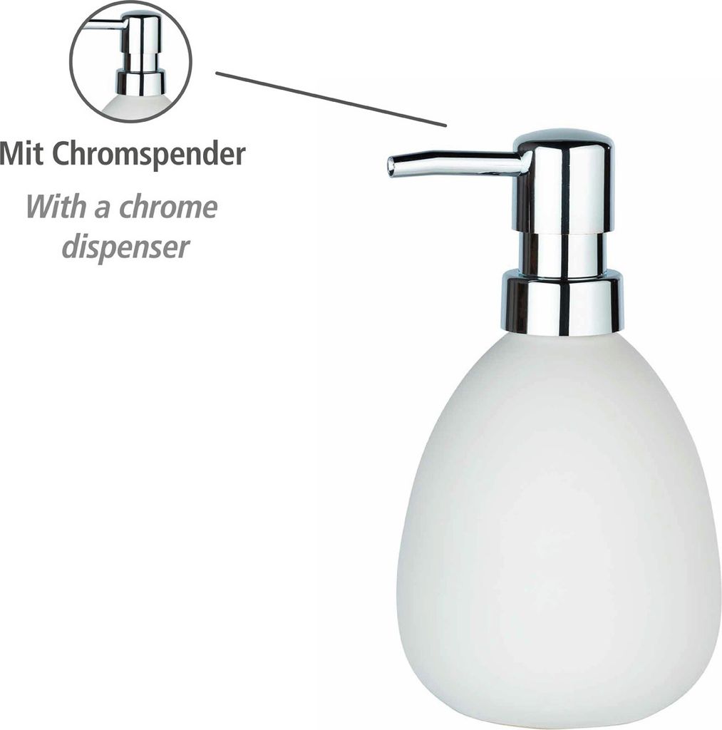 Seifenspender Polaris Weiß matt Produktbild 