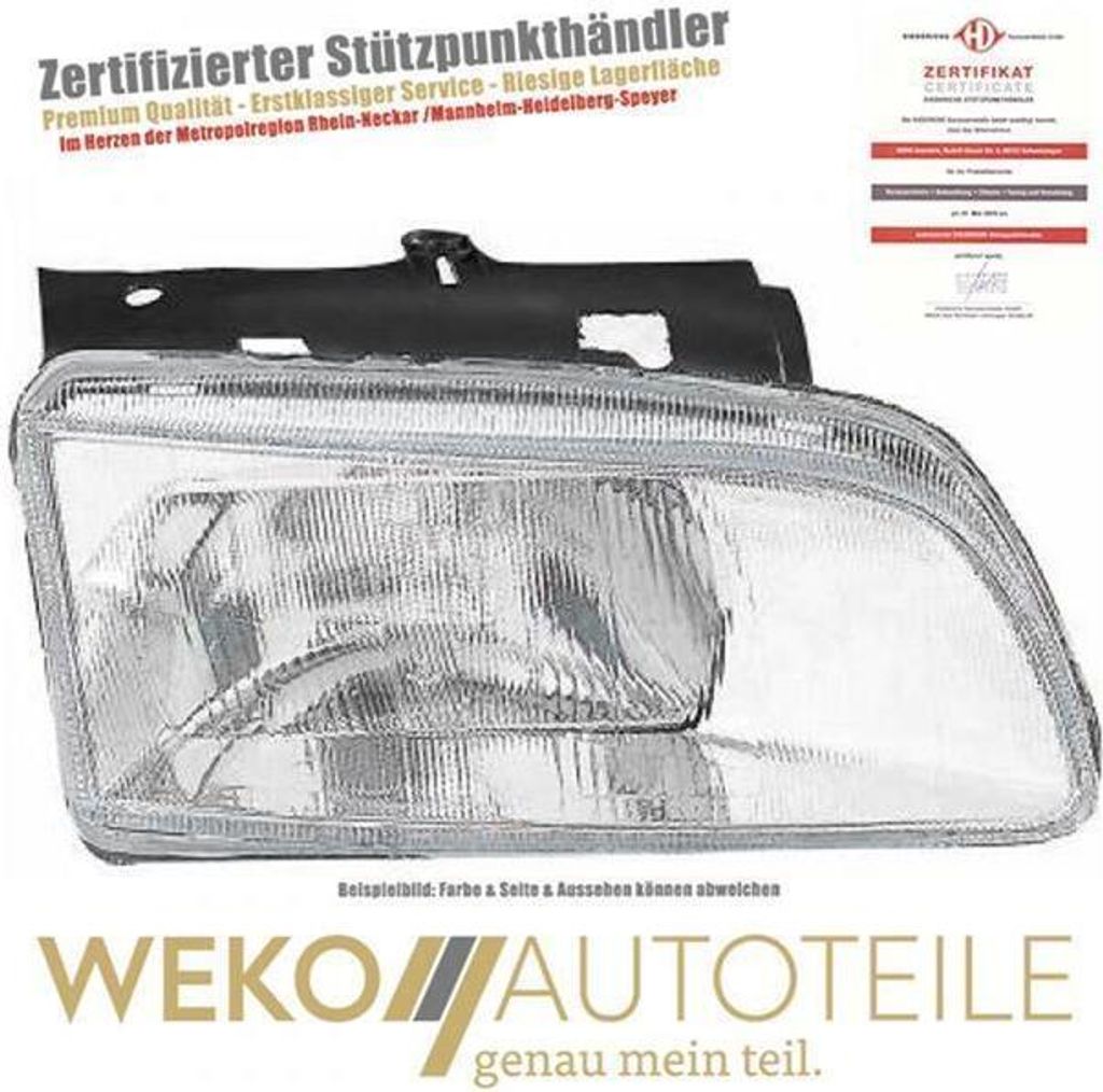 Diederichs Scheinwerfer re. Berlingo, 97-03