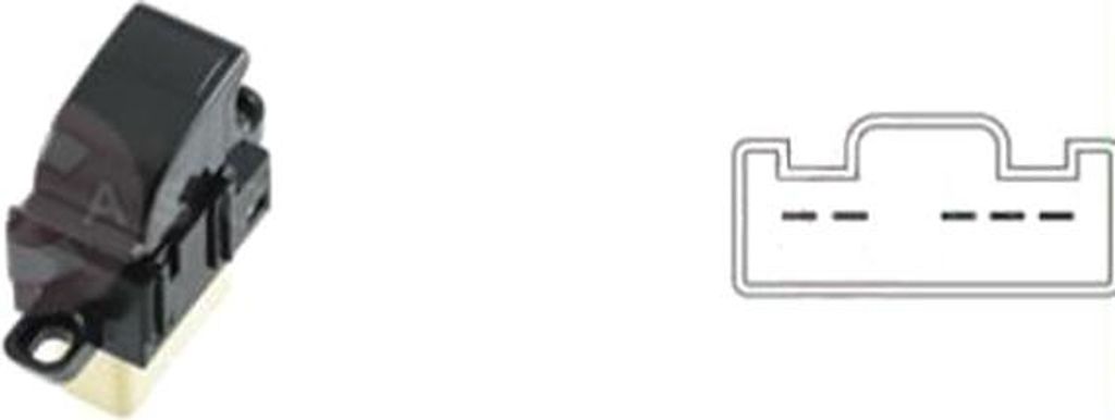 CASCO CWR72021AS Fensterheberschalter für FORD RANGER (ER, EQ) Fensterheber Schalter