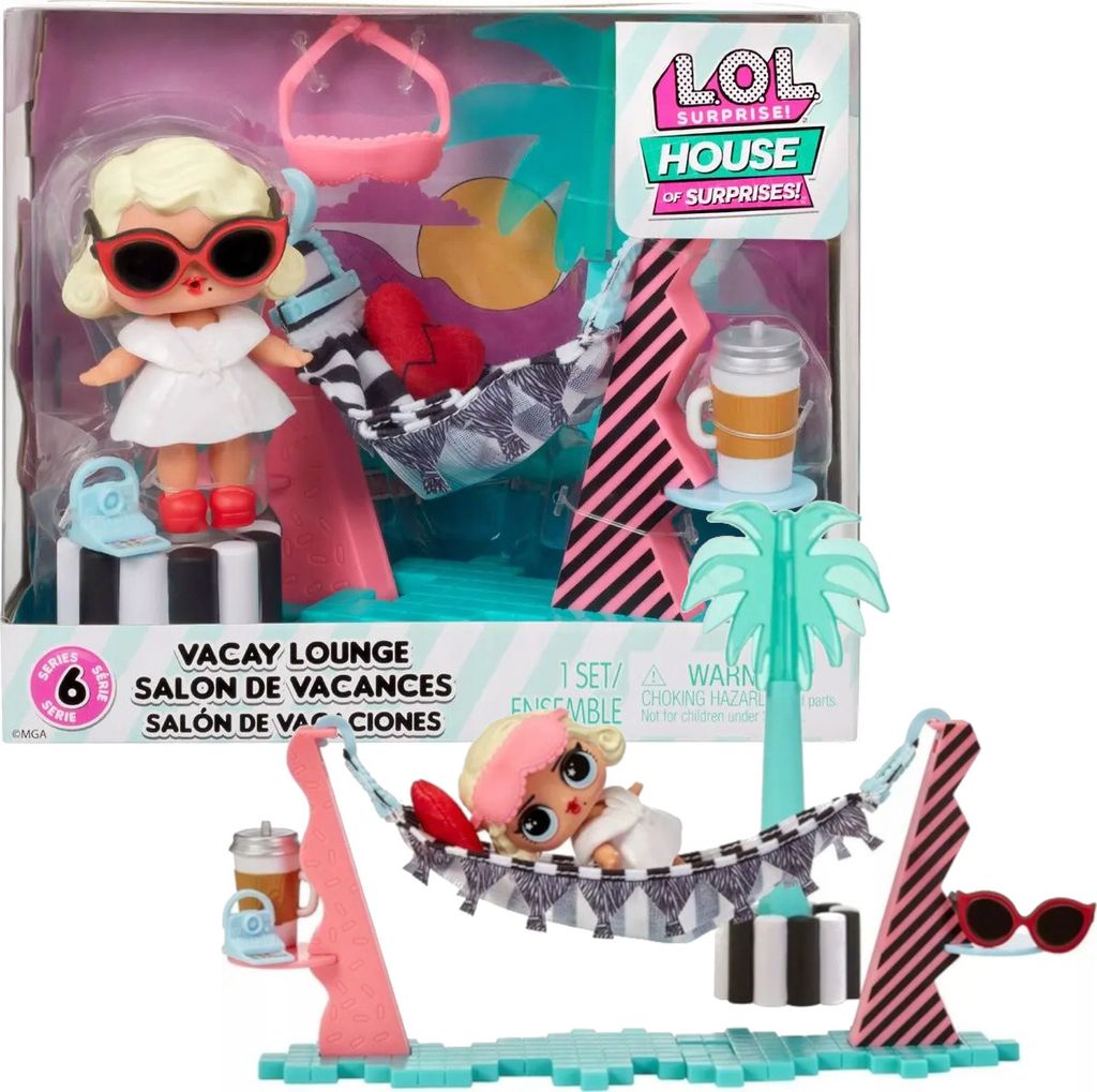 L.O.L. Surprise! Meubelspeelset met pop - Leading Baby + Productafbeelding 