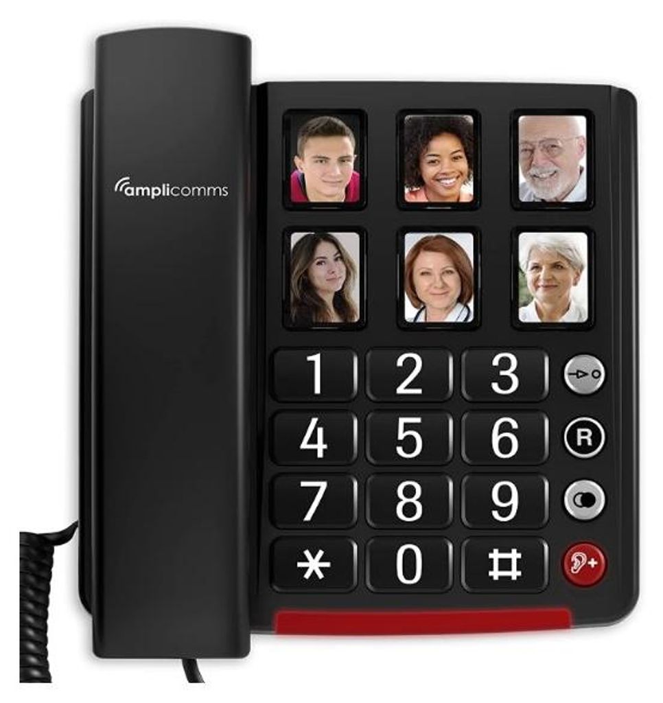 amplicomms Bigtel 40 Plus, Telefon analogowy, Zestaw Zdjęcie produktu 