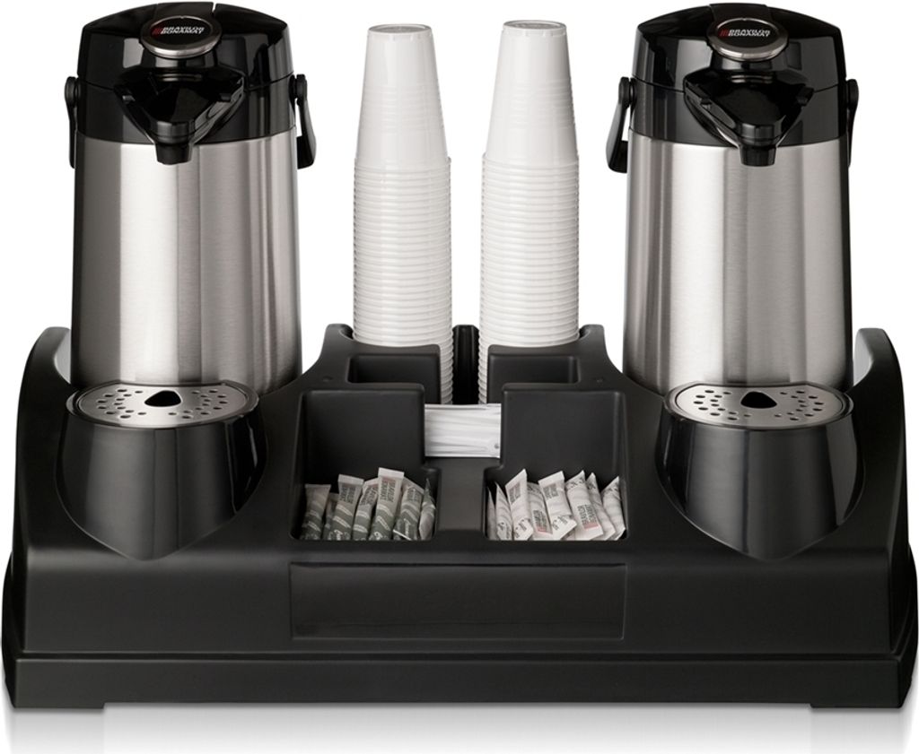 Bonamat Airpotstation für 2 Pumpkannen und Zubehör