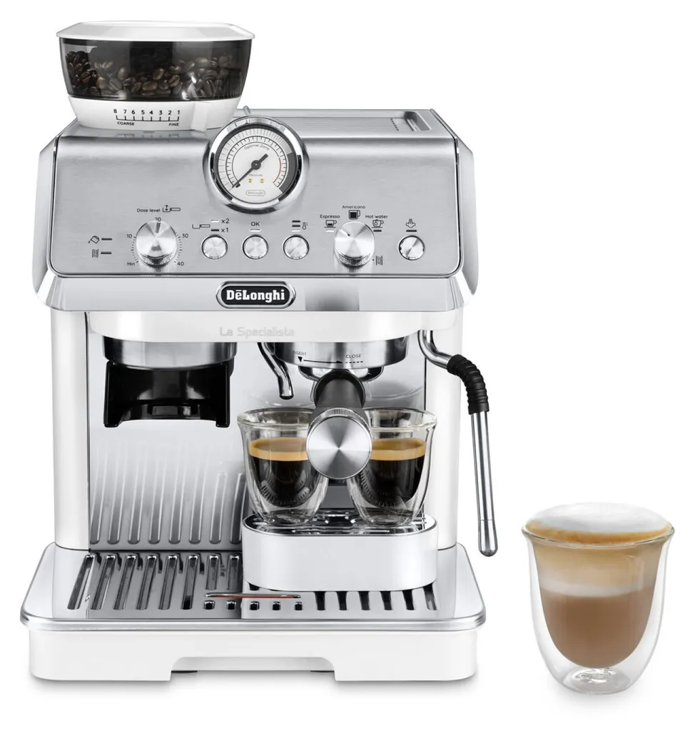 Machine espresso DeLonghi EC9155.W : un café professionnel sans effort