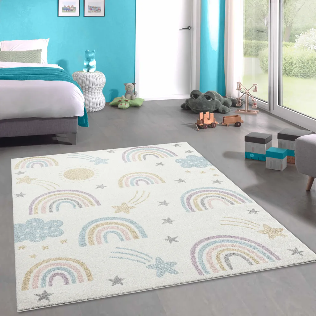 Tapis enfant antidérapant et doux 160x220 cm - Fini le sol froid !
