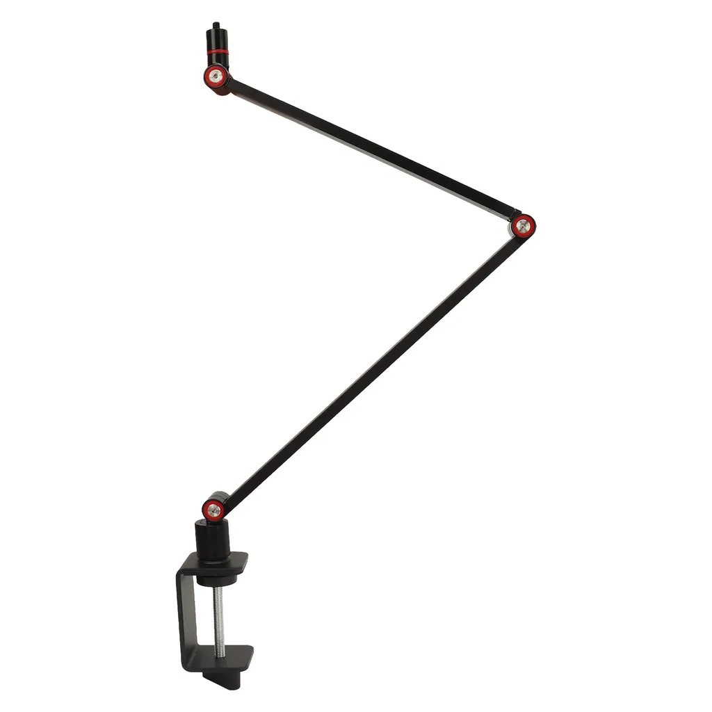 Mini Support Projecteur de Table Rotatif et Ajustable Noir Universel