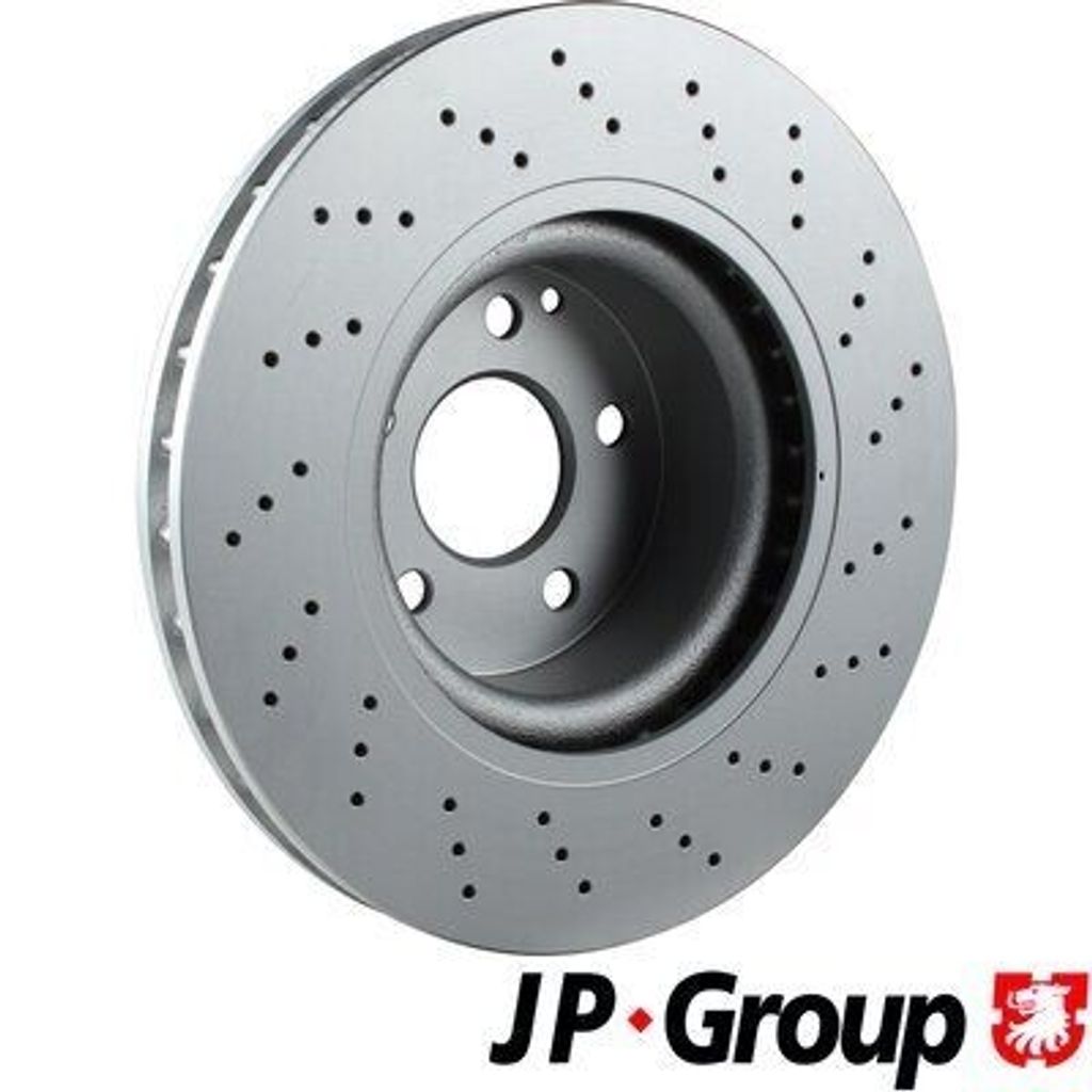 2x JP GROUP Bremsscheibe 1363102900 vorne 330mm