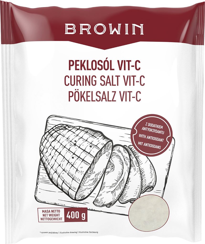 Browin 410020 Sól peklująca Vit-C - 400 g Zdjęcie produktu 