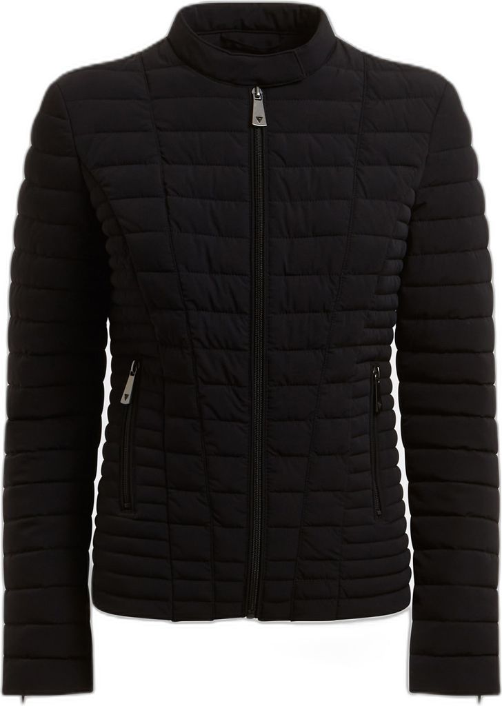 GUESS Leichte Jacke Damen Polyurethan Schwarz GR69001 M