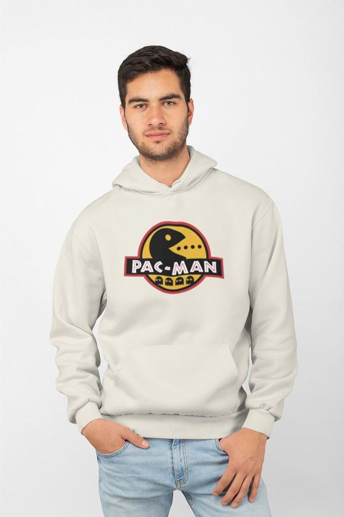 D&B Uni Hoodie GM00009 PacMan Creme-Größe L