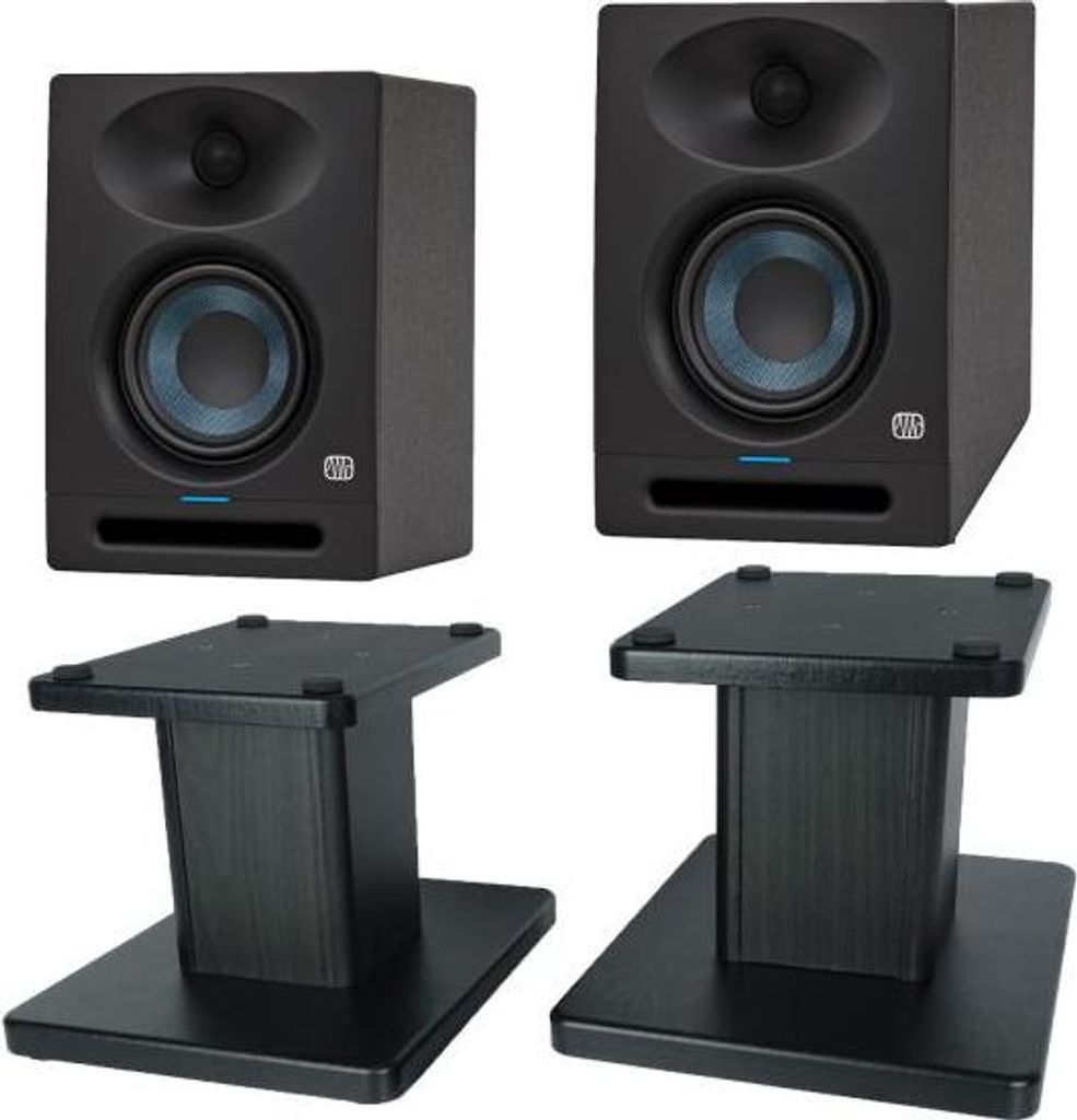 Presonus Eris Studio 5 Boxen 1 Paar mit keepdrum Boxenständern