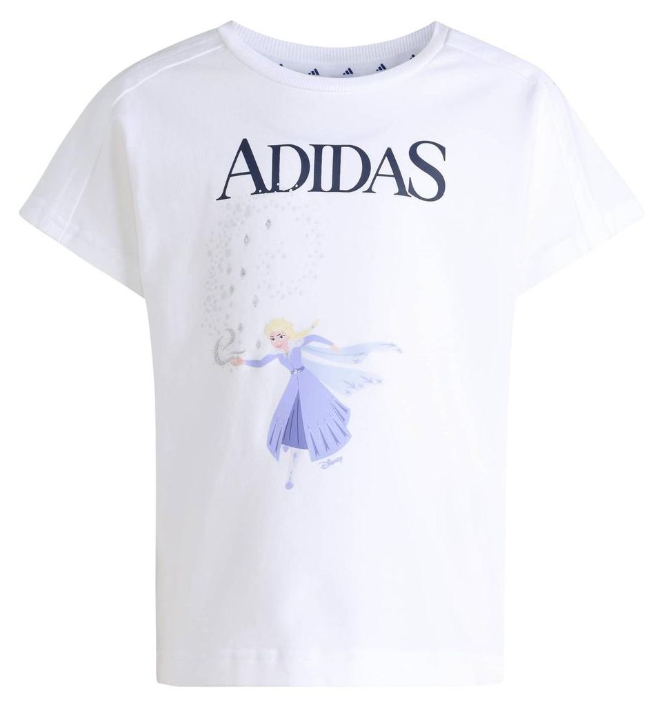 Adidas LG DY FRO T WHITE/DKBLUE 110