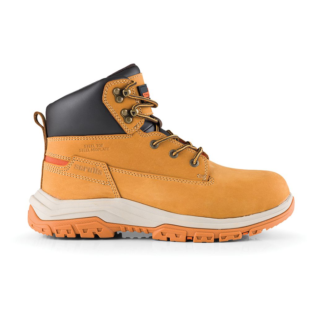 Scruffs - Sicherheitsstiefel „Ridge“, hellbraun Größe 43 (9)