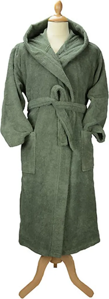 Accappatoio Tecnico A&R 026.50 Verde Militare - XS Cotone 100%