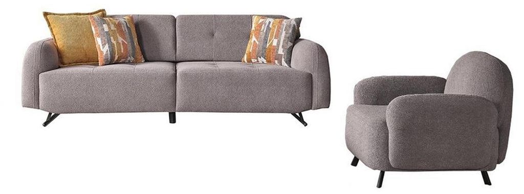 Sofa-Set Wohnzimmergarnitur Polstergarnitur Sitzgarnitur Couch Wohnlandschaft