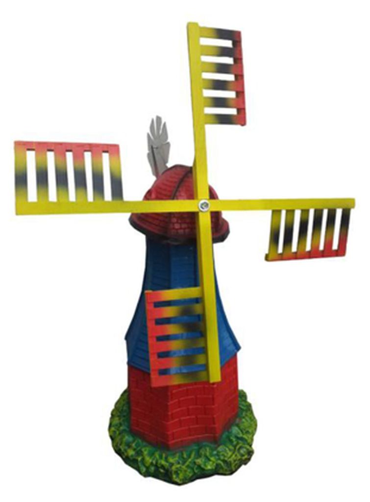 Design Mühle Figur Statue Skulptur Höhe 65cm Statuen Figuren Dekoration Deko Neu