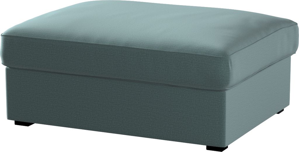 Dekoria Bezug für Kivik Hocker, smaragdgrün, Bezug für Hocker Kivik