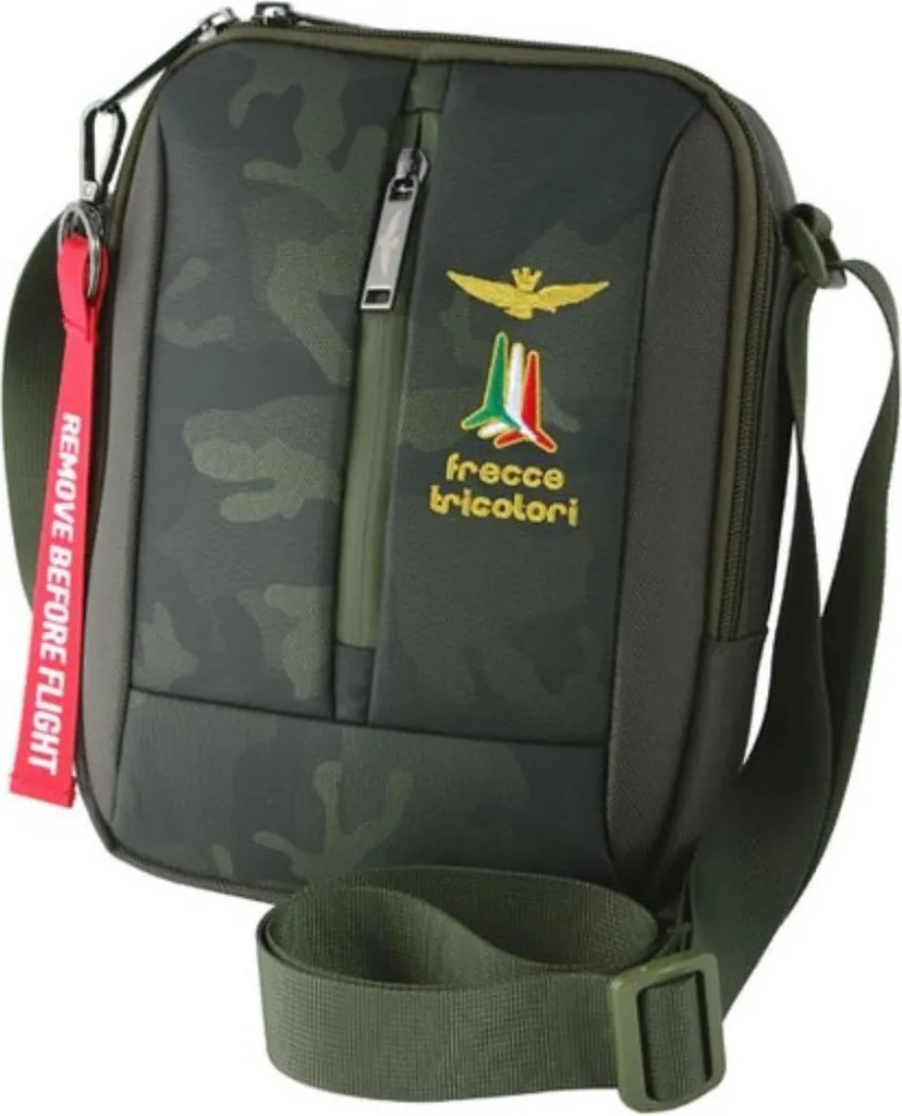 Sac à bandoulière Aeronautica Militare AM521VE - Style Pilote Militaire