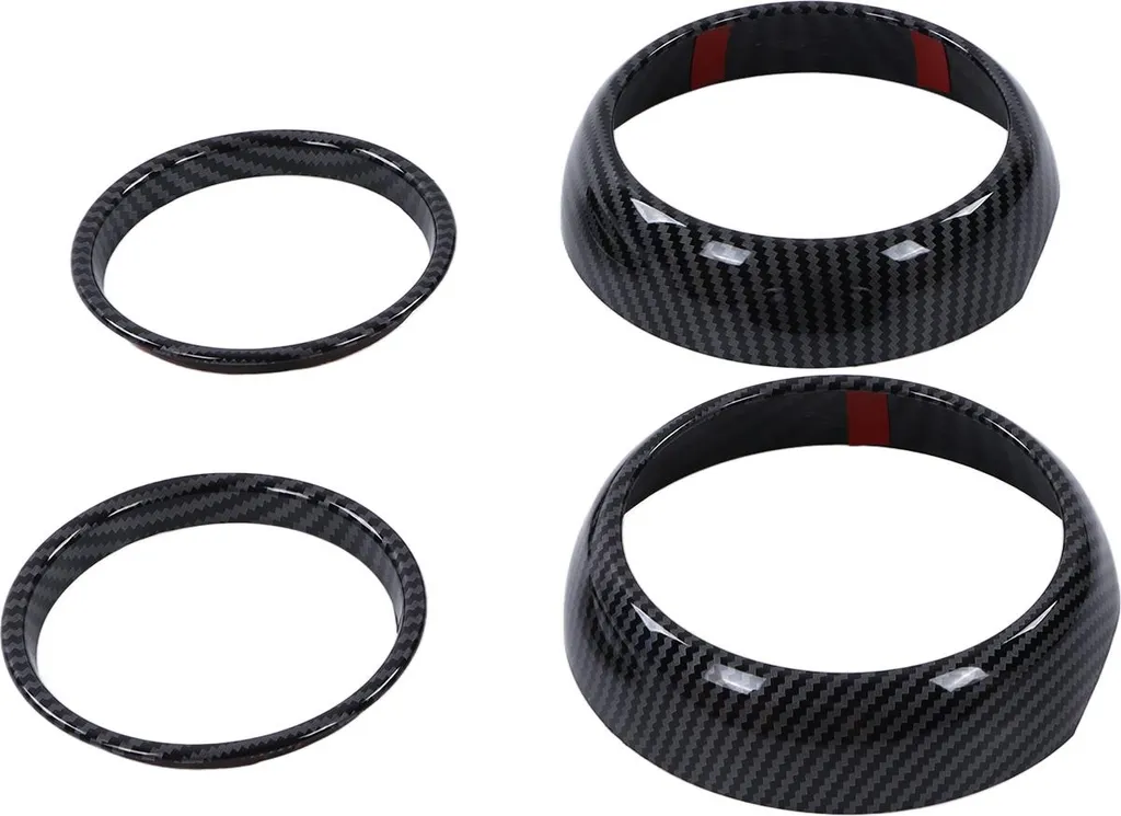 Kit Décoration de Bouche d'Aération Carbone pour Mini Cooper 2014-2021