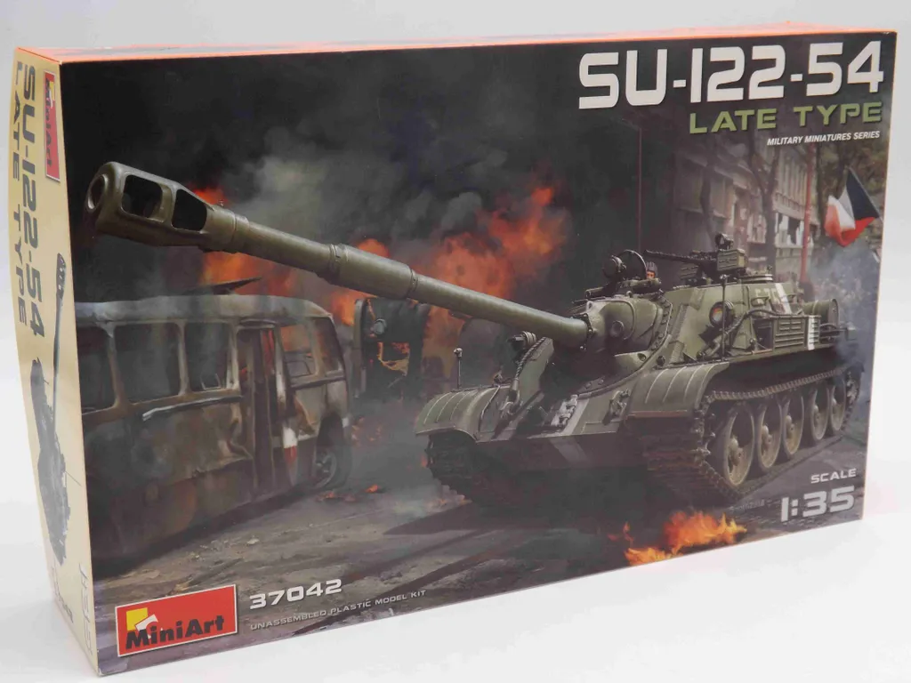 Modèle réduit SU-122-54 Late Type 1:35 pour diorama militaire réaliste