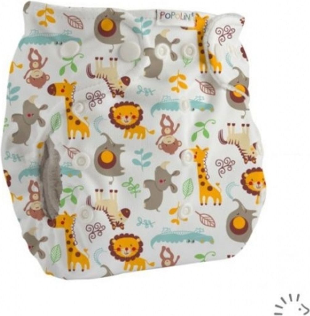 Popolini Snap2Fit Onesize-Überhose Wildlife Produktbild 