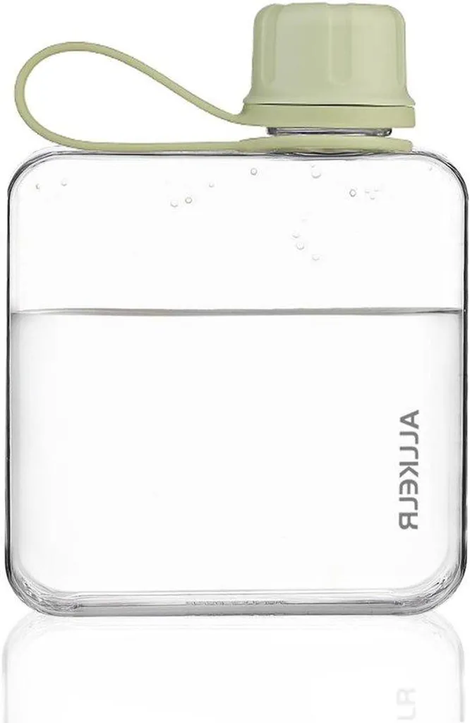 Gourde de voyage 320ml compacte bouteille réutilisable verte de sport