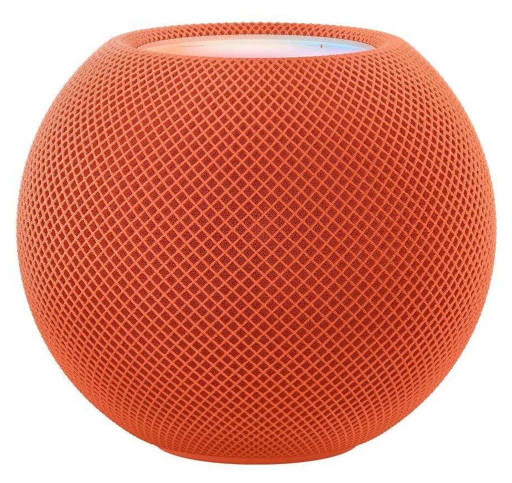 Apple HomePod mini, Apple Siri, Rund, Orange, Voller Produktbild 